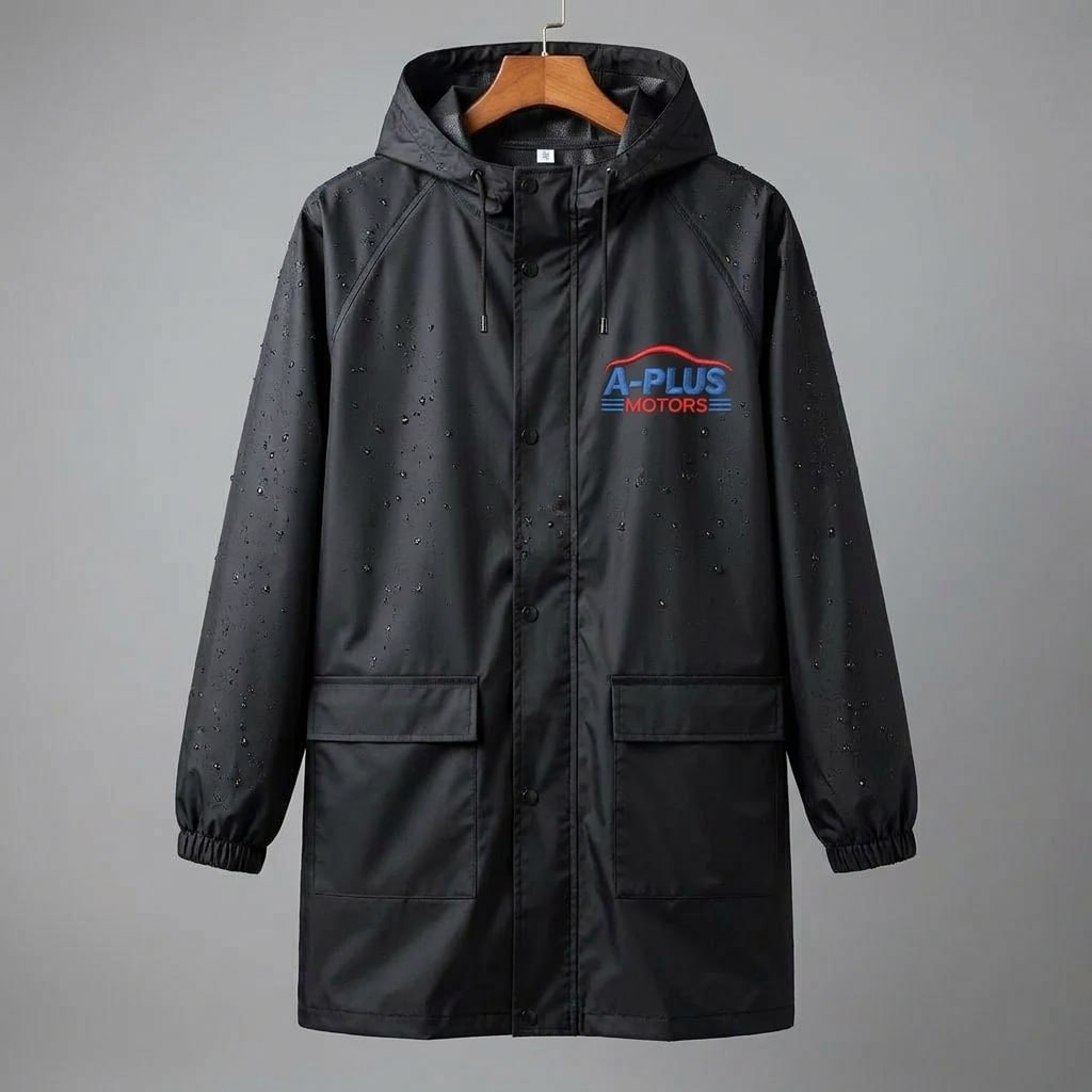 Limited Edition A-PLUS MOTORS raincoat