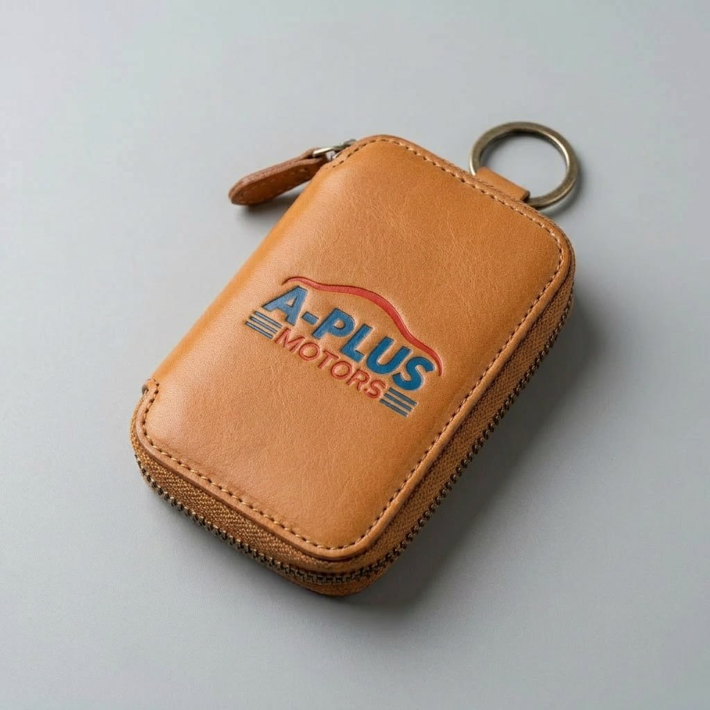Retro Leather Key Pouch